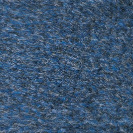 Rely-On Olefin Indoor Wiper Mat, 36 x 60, Blue/Black