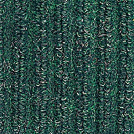 Needle-Rib Wiper/Scraper Mat, Polypropylene, 36 x 48, Green/Black