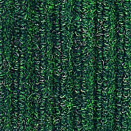 Needle-Rib Wiper/Scraper Mat, Polypropylene, 36 x 60, Green/Black