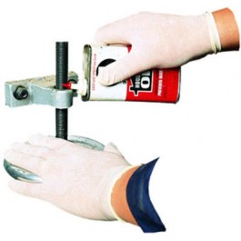 Disposable Latex Gloves, Cornstarch Powdered, General Purpose, Small, 100/Box