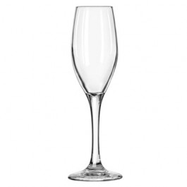 Perception Glass Stemware, 5 3/4 oz, Clear, Champagne Flute