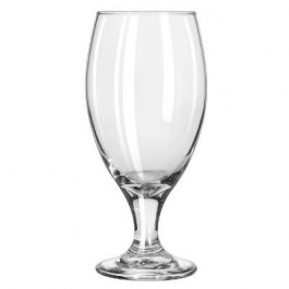 Teardrop Glass Stemware, Beer Goblet, 14.75oz, 7" Tall