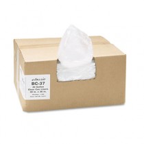 Clear Low-Density Can Liners, 30gal, .6mil, 30 x 36, Clear
