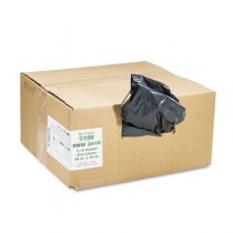 Recycled Can Liners, 7-10 gal, 0.85 mil, 24 x 23, Black