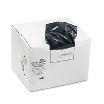 Recycled Can Liners, 40-45 gal, 1.65 mil, 40 x 46, Black