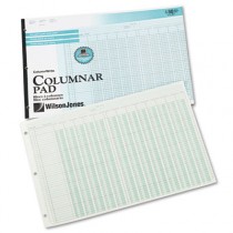 Accounting Pad, 13 Eight-Unit Columns, 11 x 16 3/8, 50-Sheet Pad