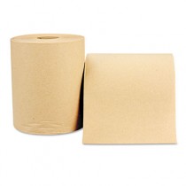 Nonperforated Paper Towel Roll, 8 x 800', Natural