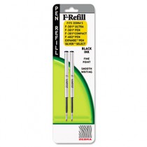 Refill for F301, F301 Ultra, F402, 301A, Spiral Ballpoint, Fine, Black, 2/Pack