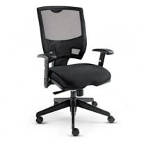 Epoch Series Mesh Mid-Back Swivel/Tilt Multifunctional Chair, Black