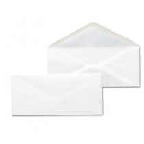 Business Envelope, V-Flap, #10, White, 500/Box