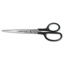 Contract Stainless Steel Scissors, 8", Black
