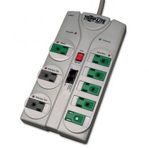 TLP808NETG Eco Surge Green, 8 Outlet, Tel DSL, 8ft Cord, 2160 Joules