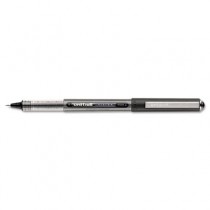 Vision Roller Ball Stick Waterproof Pen, Black Ink, Micro, Dozen