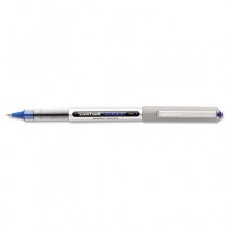Vision Roller Ball Stick Waterproof Pen, Blue Ink, Fine, Dozen