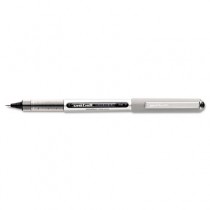 Vision Roller Ball Stick Waterproof Pen, Black Ink, Fine, Dozen