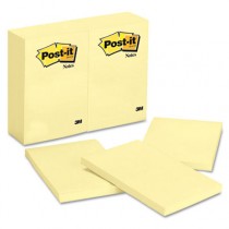 Original Notes, 4 x 6, Canary Yellow, 12 100-Sheet Pads/Pack