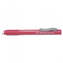 Clic Eraser Pencil-Style Grip Eraser, Red