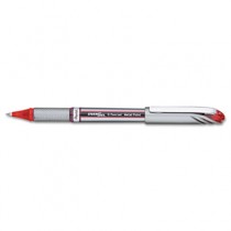 EnerGel NV Liquid Roller Ball Stick Gel Pen, Red Ink, Medium