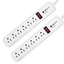 Surge Protector, 6 Outlets, 4ft Cord, 1080 Joules