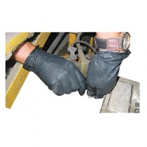 ProGuard Disposable Nitrile Gloves, Powder-Free, Black, X-Large