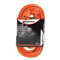 Indoor/Outdoor Extension Cord, 50 Feet, Orange