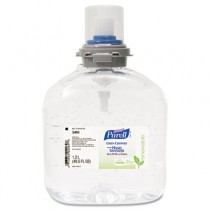 TFX Green Certified Instant Hand Sanitizer Gel Refill, 1200-ml, Clear