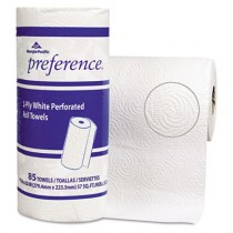 Perforated Paper Towel Roll, 11 x 8 4/5, White