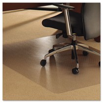ClearTex Ultimat Polycarbonate Chair Mat for Carpet, 48 x 79, Clear