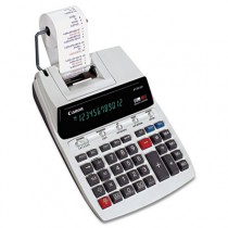 P170DH Two-Color Roller Printing Calculator, 12-Digit Fluorescent, Black/Red