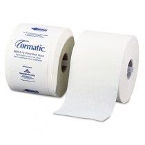 Embossed Bath Tissue, Two-Ply, White