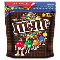 Milk Chocolate w/Candy Coating, 42 oz Bag