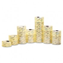 3750 Commercial Grade Packaging Tape, 1.88" x 54.6 yds, 3" Core, Clear
