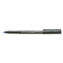 Onyx Roller Ball Stick Dye-Based Pen, Blue Ink, Micro, Dozen