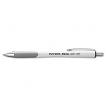 InkJoy 700RT Ballpoint Pen, 1.0 mm, Black Ink, White Barrel, Dozen