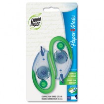 WideLine Correction Tape, Non-Refillable, 1/4" x 335", 2/Pack