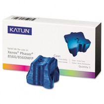 KAT37991 Compatible, 108R00723 Solid Ink Stick, 3,400 Yield, 3/Box, Cyan