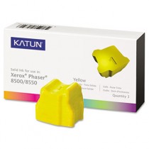 KAT37985 Compatible, 108R00671 Solid Ink Stick, 3,000 Yield, 3/Box, Yellow