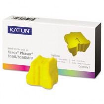 KAT37993 Compatible, 108R00725 Solid Ink Stick, 3,400 Yield, 3/Box, Yellow
