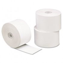 Single-Ply Thermal Paper Rolls, 1 15/32" x 230 ft, White, 100/Carton