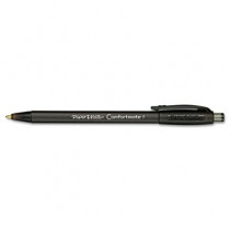 ComfortMate Ballpoint Retractable Pen, Black Ink, Fine, Dozen