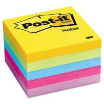 Ultra Color Notes, 3 x 3, Five Colors, 100 Sheets