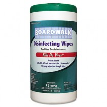 Disinfecting Wipes, 8 x 7, Fresh Scent, 75/Canister