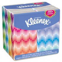 KLEENEX Facial Tissue Pocket Packs, 3-Ply, White