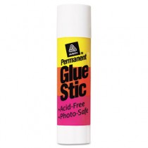 Clear Application Permanent Glue Stic, .26 oz, Stick