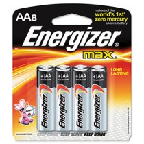 MAX Alkaline Batteries, AA