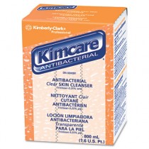 KIMCARE ANTIBACTERIAL Clear Hand Cleanser, Floral Scent, 800 mL, Refill