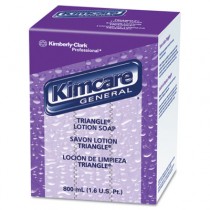 KIMCARE GENERAL TRIANGLE Lotion Soap, Floral Scent, 800 mL, Refill