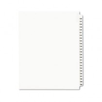 Avery-Style Legal Side Tab Divider, Title: 126-150, Letter, White, 1 Set