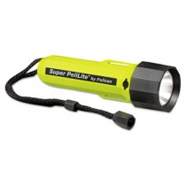 PeliLite 1800 Flashlight, On/Off, 2C, Yellow