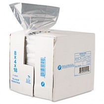 Get Reddi Food & Poly Bag, 8 x 4 x 18, 8-Quart, 0.68 Mil, Clear, 1000/Case